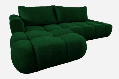 Narożnik do salonu Baloo L Bellivio zielony sz.jpg